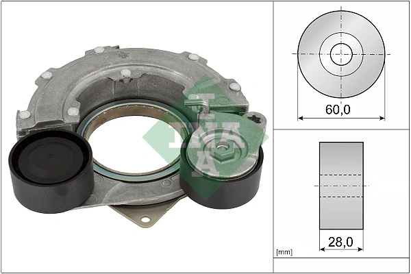  Tensor de correa poli V Hyundai Tucson 4