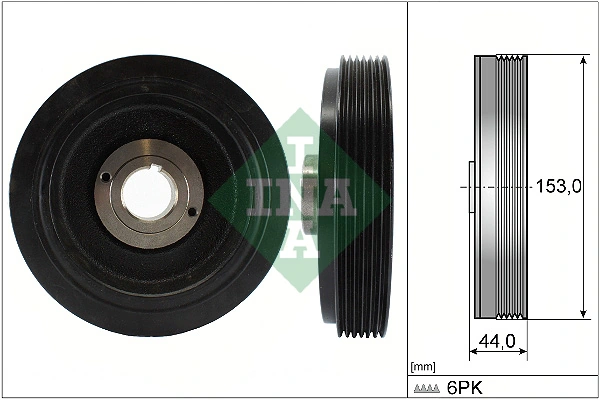 Polea dámper Jumpy I bus (1994-2006) original desde 52,08 €