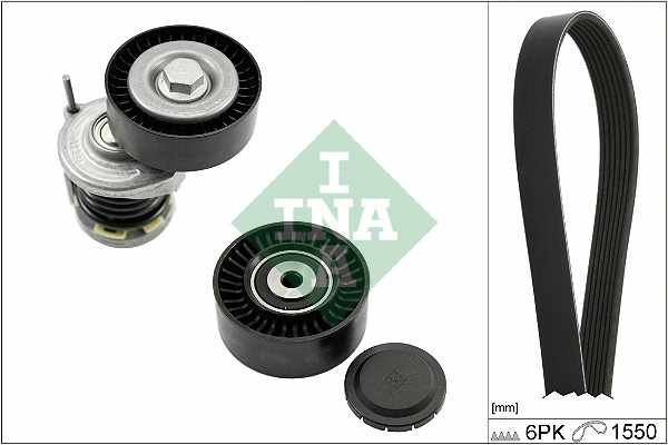 Comprar Correa de accesorios, juego Volkswagen Transporter  7JD, 7JE a bajo precio