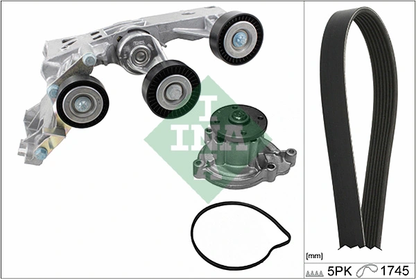 Comprar Correa de accesorios, juego Mercedes B  W245 a bajo precio