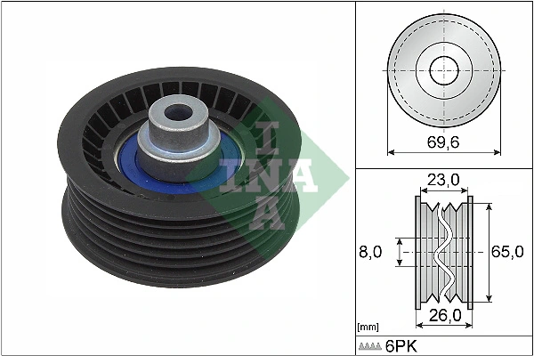 Comprar Rodillo tensor auxiliar de correa de distribución Ford Transit  V347/8 a bajo precio
