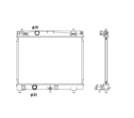 Comprar 53533 NRF Radiador de auto