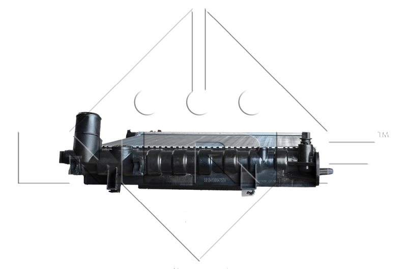 Água radiador NRF 58184 precio, desde 55,10 EUR