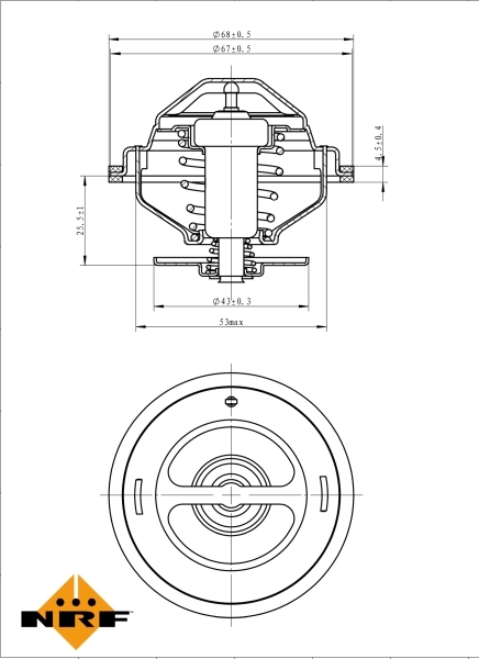 Termostato 725194 NRF