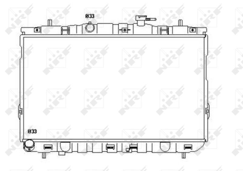 Comprar 53355 NRF Radiador de auto
