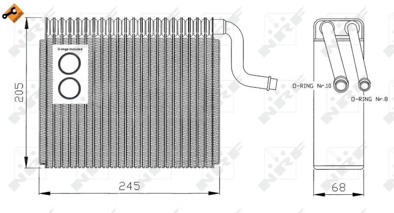Evaporador NRF 36050