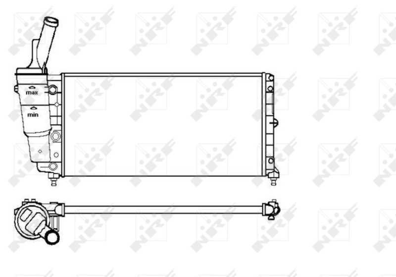 Radiador 53226 NRF