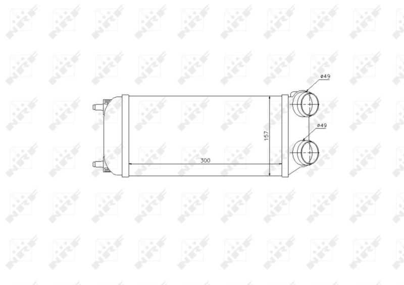 Intercooler 30904 NRF