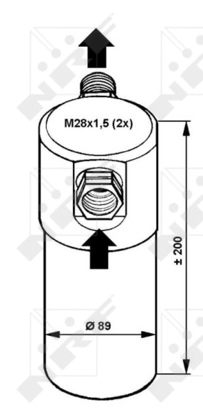 Filtro deshidratador 33081 NRF