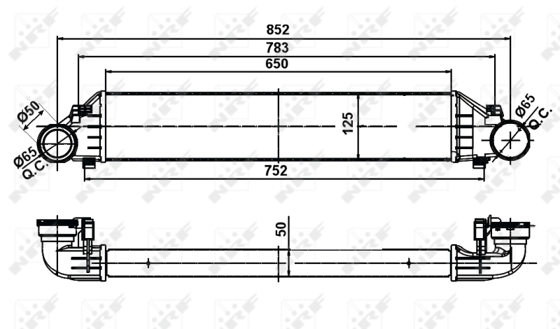 Comprar 817M42A Jdeus Turbo intercooler