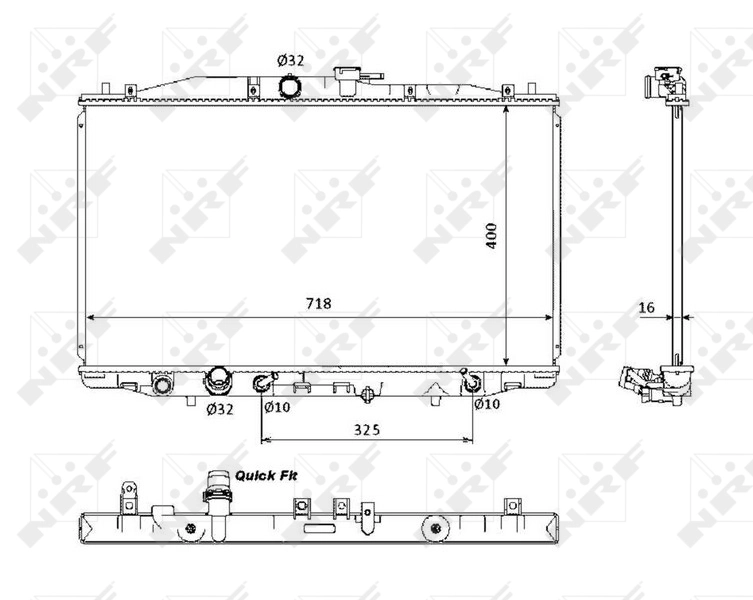 Comprar 613ACA008 TYC Radiador de auto