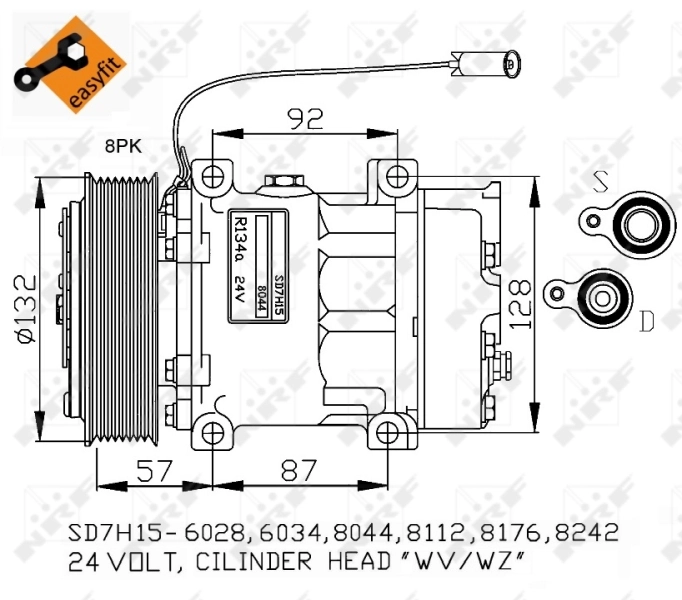 Compresor de ac Volvo Trucks TRUCK FH12 