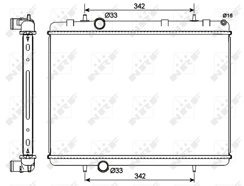 Comprar 53112 NRF Radiador de auto