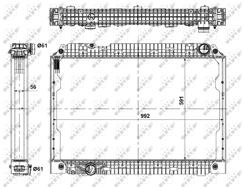Comprar 56138 NRF Radiador de auto