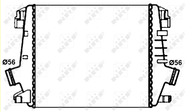 Enfriador de aire de admisión NRF 30272