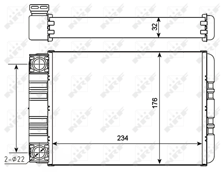 Calefactor NRF 54274