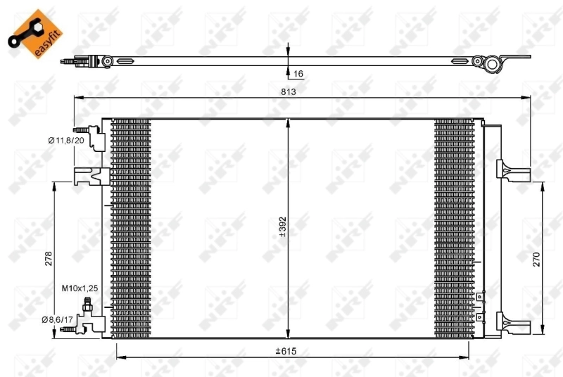 Comprar Condensador de aire acondicionado Opel Zafira  P12 a bajo precio