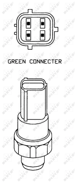 Sensor de presion de aire acondicionado CK0019 Polcar
