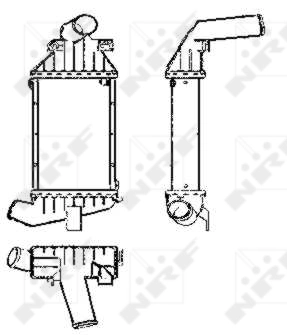 Intercooler 30426 NRF