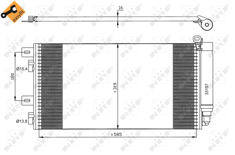 Condensador NRF 35481