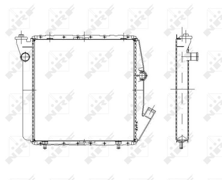 Radiador 8660000447 Renault (RVI)