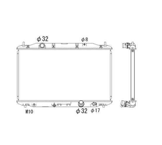 Comprar 53530 NRF Radiador de auto