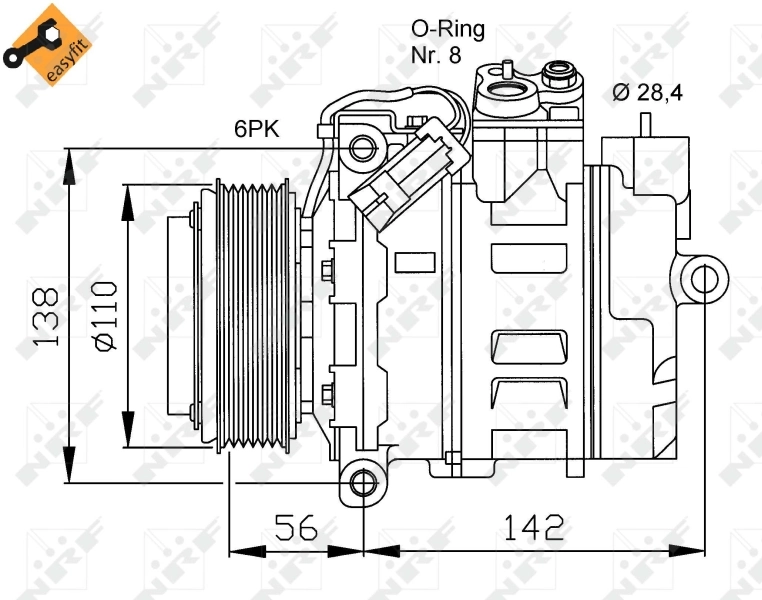 Compresor ac General Motors 6854001 precio, desde 63,52 EUR