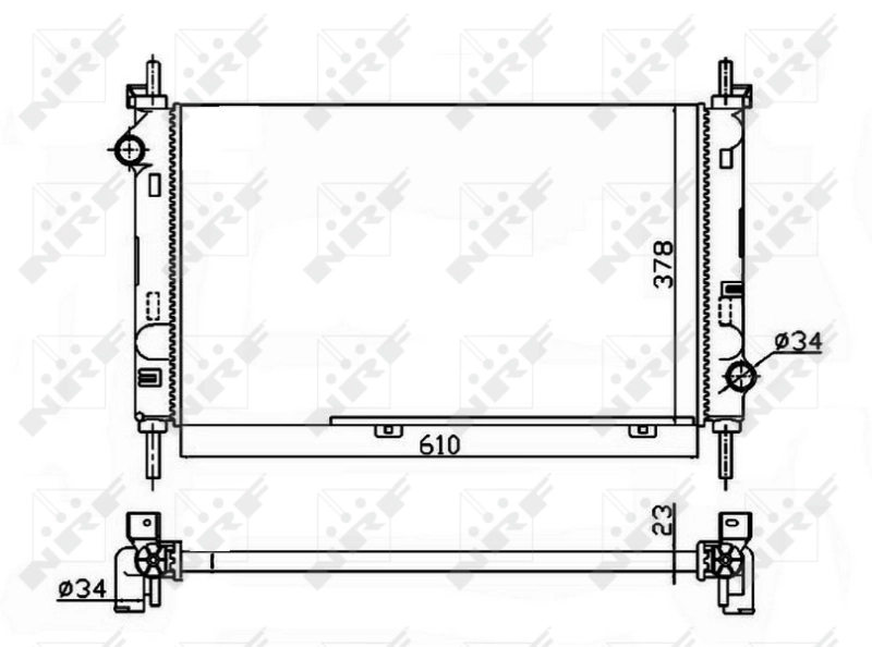 Refrigeración del motor Ford Mondeo II (1996-2000)