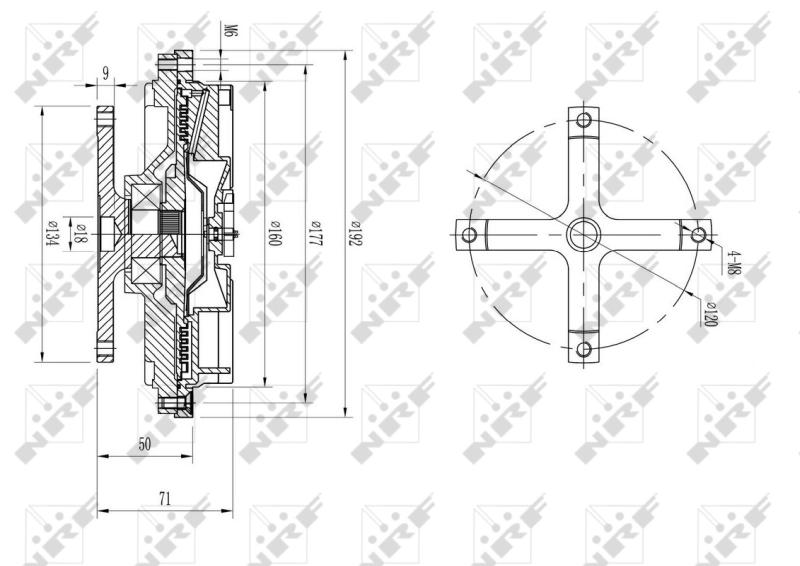 Comprar Embrague viscoso de ventilador Mitsubishi Pajero III 