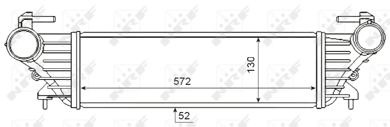 Enfriador de aire de admisión NRF 30340