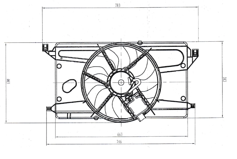 Comprar 3M518C607EC VAG Ventilador de radiador