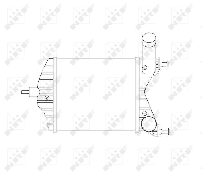 Intercooler 30862 NRF