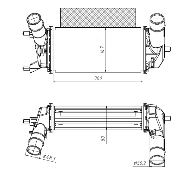  Intercooler Ford Fiesta 
