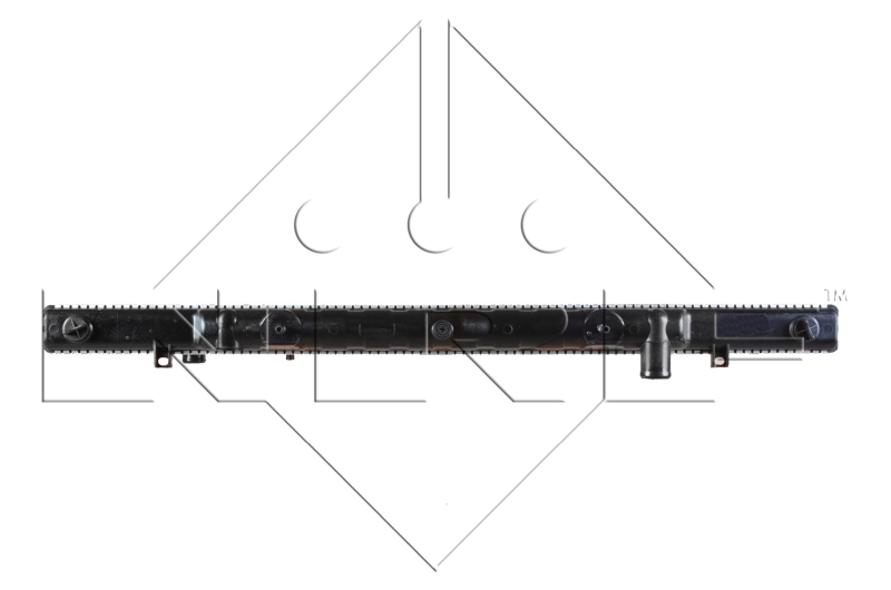 Comprar 53830 NRF Radiador de auto