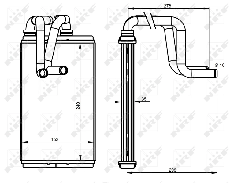 Calefactor NRF 54337