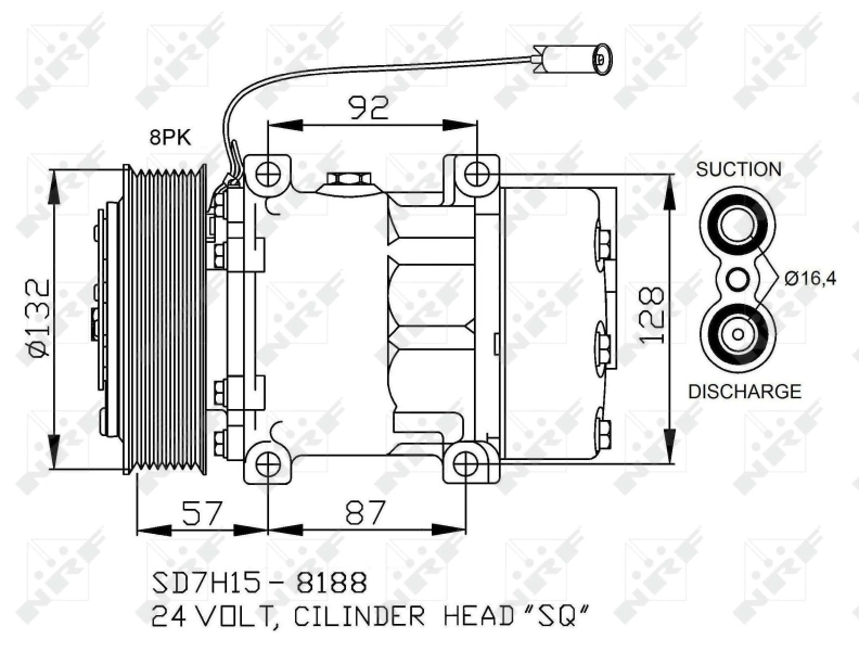 Compresor ac NRF 32733 precio, desde 212,01 EUR