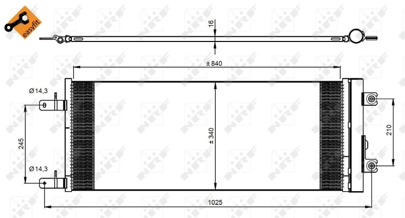 Condensador NRF 350085