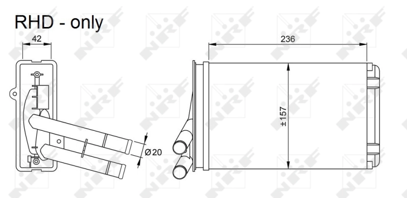 Calefactor NRF 54302