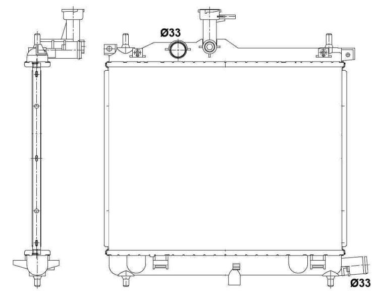 Refrigeración del motor para Hyundai I10  PA