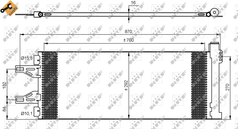 Condensador NRF 35894