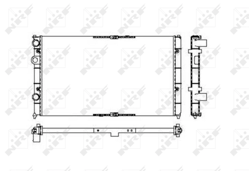 Comprar 53632 NRF Radiador de auto