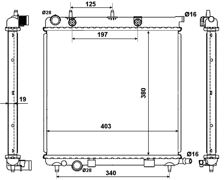 Comprar Radiador Citroen C3 I FC