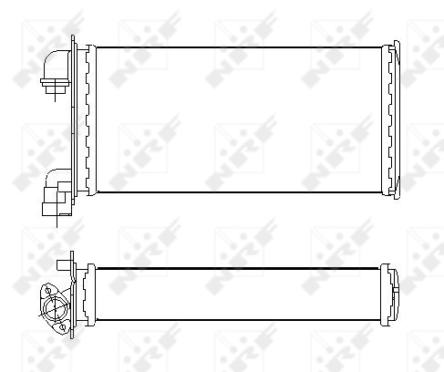 Radiador calefacción OECB00782 PLUS AFTERMARKET