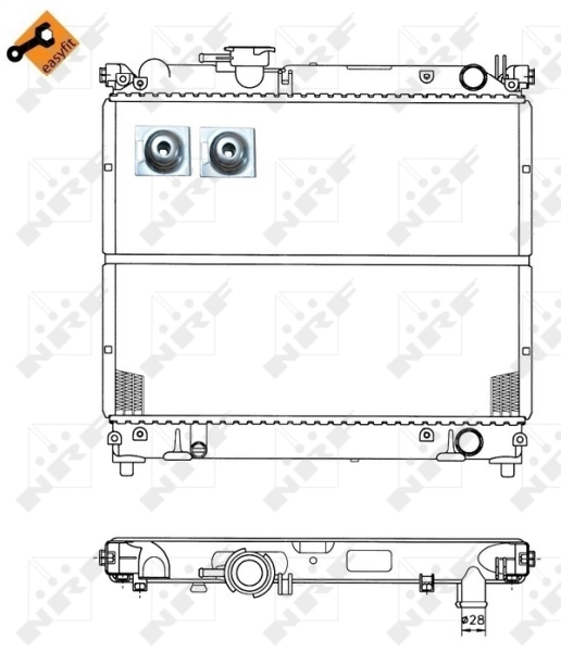 17700A60A00 Suzuki Refrigeración del motor