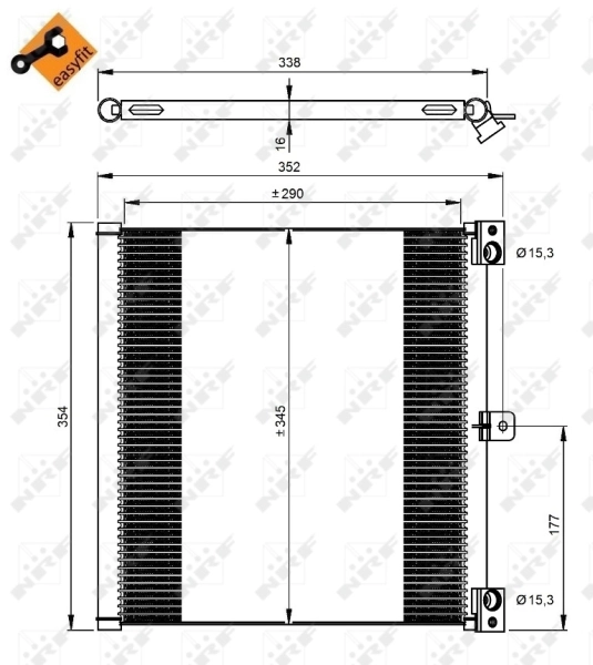 Comprar Condensador de aire acondicionado Porsche 911  991 a bajo precio