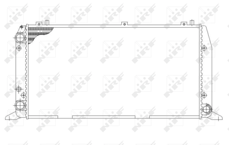 Radiador 54602 NRF