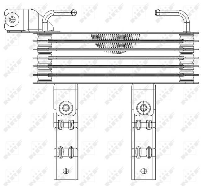 Radiador de refrigeración de la transmisión 31165 NRF
