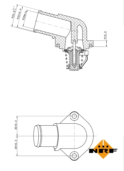 Termostato 725037 NRF