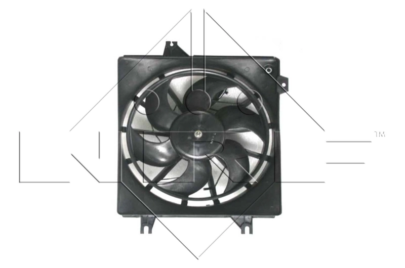 47499 NRF Ventilador del radiador