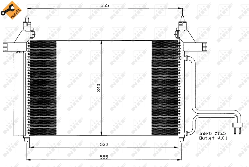 Comprar Condensador aire acondicionado Fiat Stilo  192